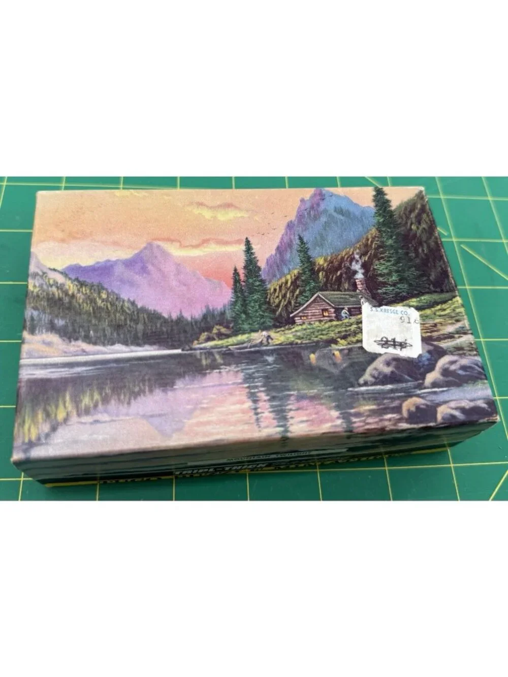Tuco Mountain Twilight Miniature Puzzle Tripl-Thick Interlocking Jigsaw 88 Pcs